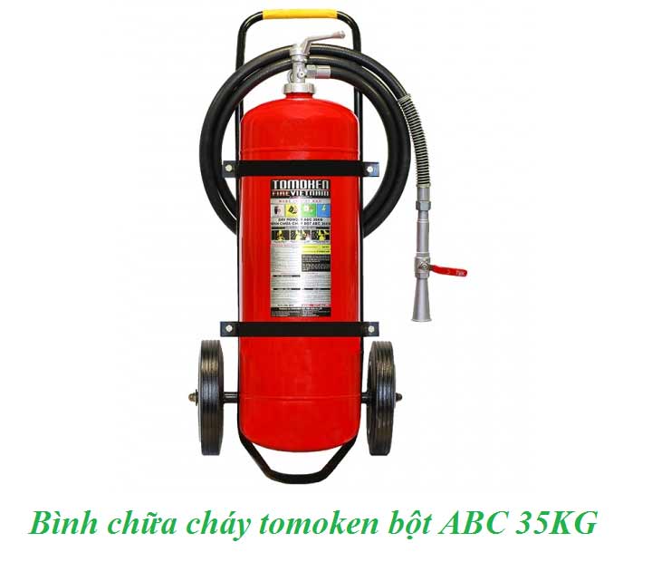 bình chữa cháy tomoken bột ABC 35KG