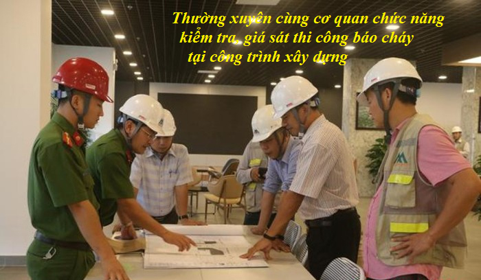 giám sắt thi công báo cháy